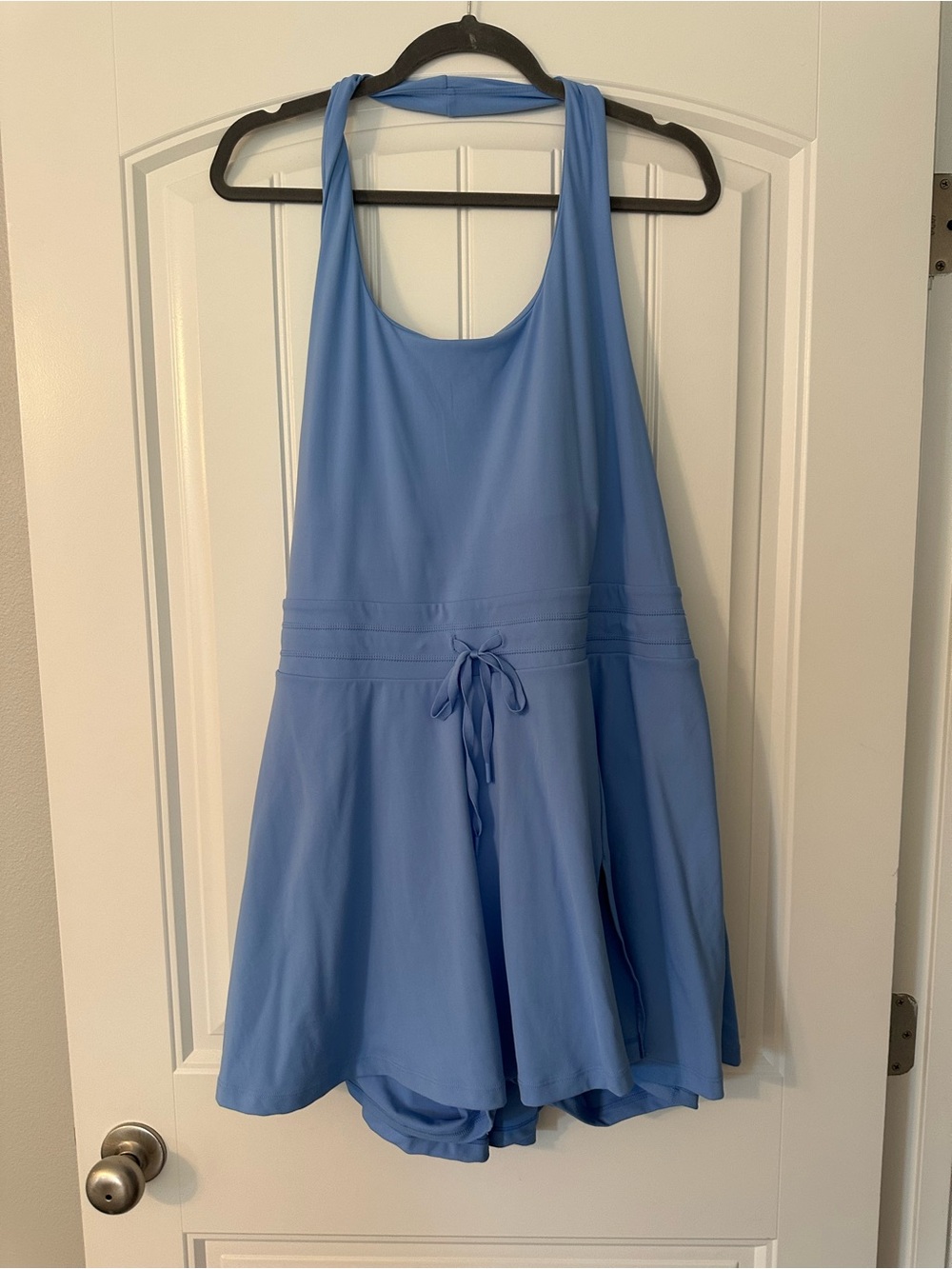 Blogilates Blue Halter Neck Active Dress